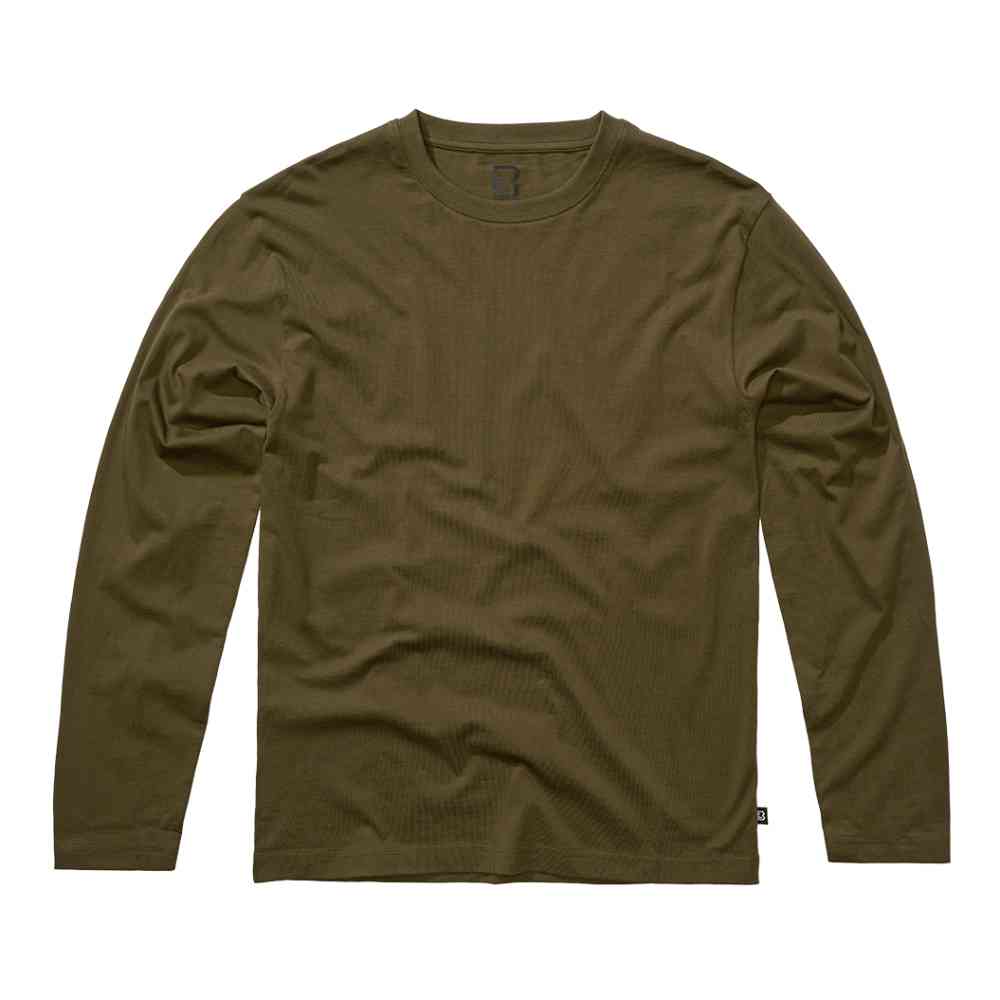 Brandit - Premium Lange ärmel top - Olivgrün